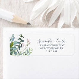 Summer Greenerity Return Address Label