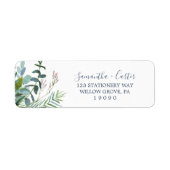 Summer Greenerity Return Address Label (Vorne)