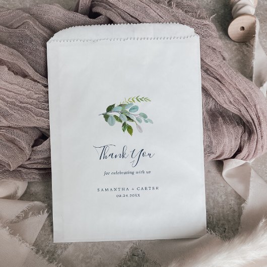 Summer Greenerity Vielen Dank für Ihre Hochzeit Geschenktütchen