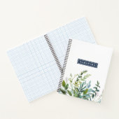 Summer Greenery Graph Paper Notizblock (Innenseite)