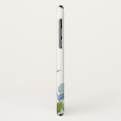 Summer Greenery Personalisiert Name Case-Mate iPhone Hülle (Hinten/Links)