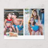 Summer Greetings Beach Postkarte (Vorderseite)