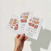 Summer GRILLEN Grill Out Party Einladung