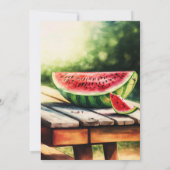 Summer GRILLEN Grilling and Chilling Einladung (Rückseite)