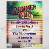 Summer GRILLEN Grilling and Chilling Flyer (Vorne)