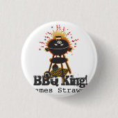 Summer GRILLEN King Grill Button (Vorderseite)
