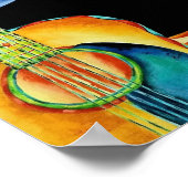 Summer Guitar Poster (Ecke)