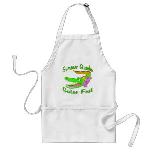 Summer Gumbo Gator Fest Schürze