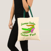 Summer Gumbo Gator Fest Tragetasche (Vorderseite (Produkt))