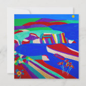 Summer Harbour Karte (Vorderseite)