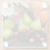 Summer Harvest Fruchtfigurs Untersetzer (Rückseite)