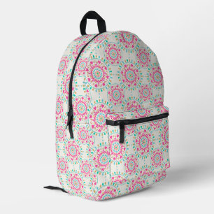 Summer Heart Mandala Bedruckter Rucksack
