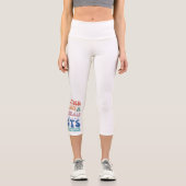Summer High Waisted Yoga Capris, XS (0-2) Capri Leggings (Vorderseite)