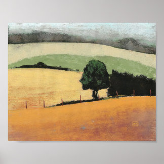 Summer Hills Kunstprint Poster
