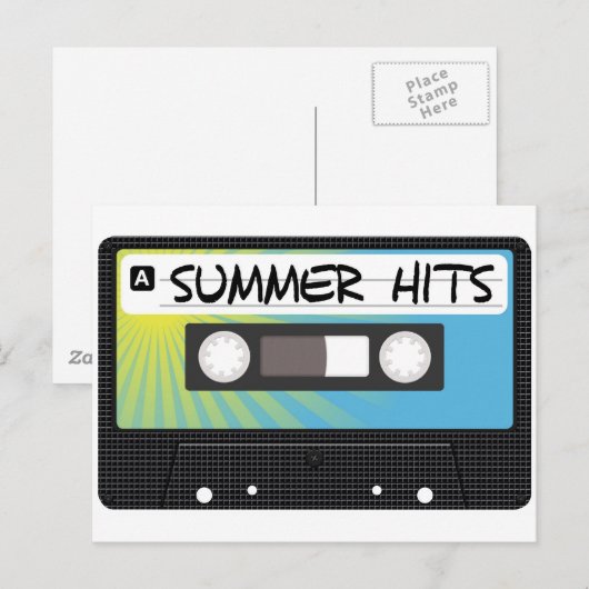 Summer Hits Postkarte (Vorne/Hinten)