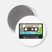 Summer Hits Tape Magnet (Vorderseite/Rückseite)