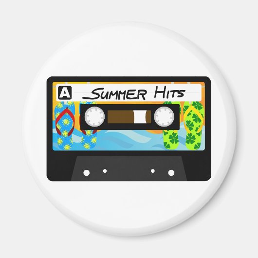 Summer Hits Tape Magnet (Vorne)