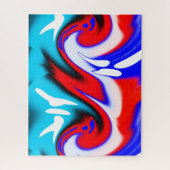 Summer Hitzewellen Art Puzzle (Vertikal)