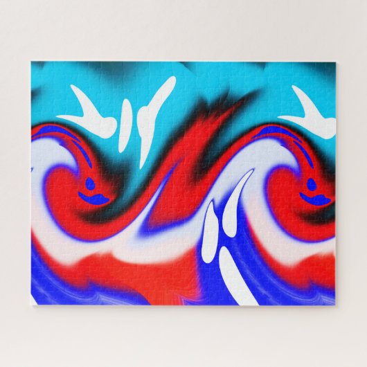 Summer Hitzewellen Art Puzzle (Horizontal)