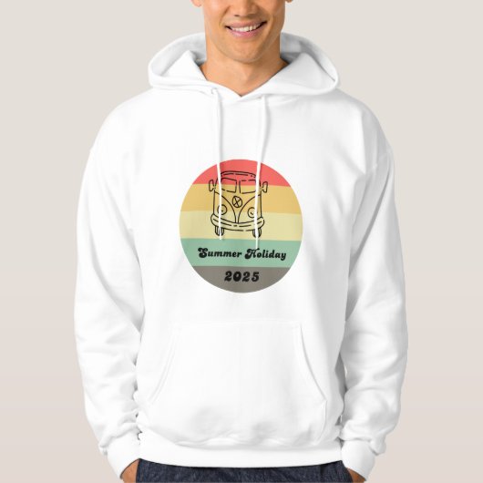 Summer Holiday 2025, vacation, trip Hoodie (Vorderseite)