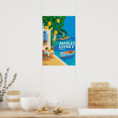 Summer Holiday Destination Italy Poster (Küche)