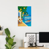 Summer Holiday Destination Italy Poster (Heimbüro)