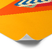 Summer Holiday Destination  Poster (Ecke)