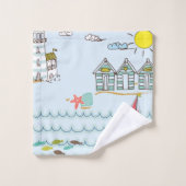 Summer Holiday Handtuch Set (Waschlappen)