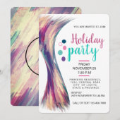Summer Holiday Party Beach Spritzer Einladung (Vorne/Hinten)