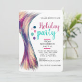 Summer Holiday Party Beach Spritzer Einladung (Stehend Vorderseite)