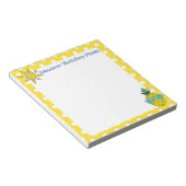 Summer Holiday Plans Notebook-Journal personalisie Notizblock (angewinkelt)