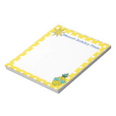 Summer Holiday Plans Notebook-Journal personalisie Notizblock (Rotiert)