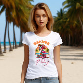 Summer Holidays Flamingo T-Shirt