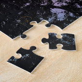 Summer Holographic Gradient Palm Trees Design Puzzle (Seite)