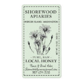 Summer Honey 2 x 3,75" Aster Dashed Border Sage (Vorne)