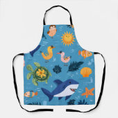 Summer Horizon All-Over Print Apron Gift Schürze (Vorderseite)