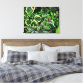 Summer Hosta Garden Leinwanddruck (Insitu (Schlafzimmer))