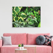 Summer Hosta Garden Leinwanddruck (Insitu (Wohnzimmer))