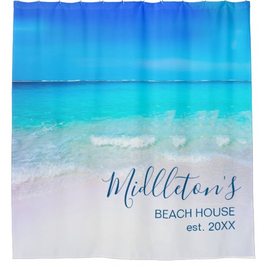 Summer House Duschvorhang (Vorderseite)