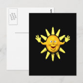 Summer Hugs Postkarte (Vorne/Hinten)