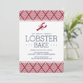 Summer Hummer Bake Party Einladung (Stehend Vorderseite)