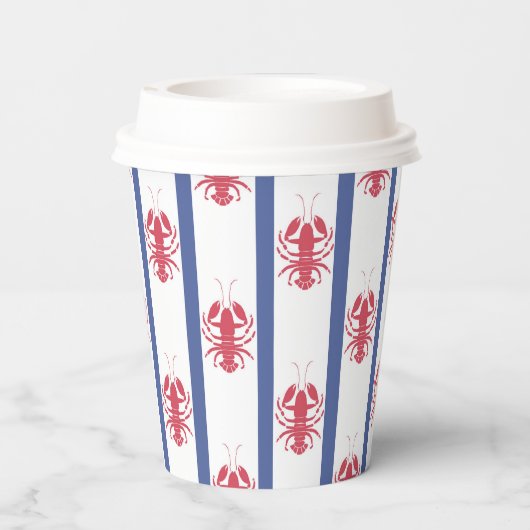 Summer Hummer Theme Paper Cup Pappbecher (Rückseite)