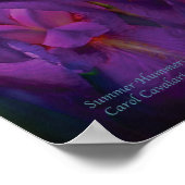 Summer Hummers Art Poster/Print Poster (Ecke)