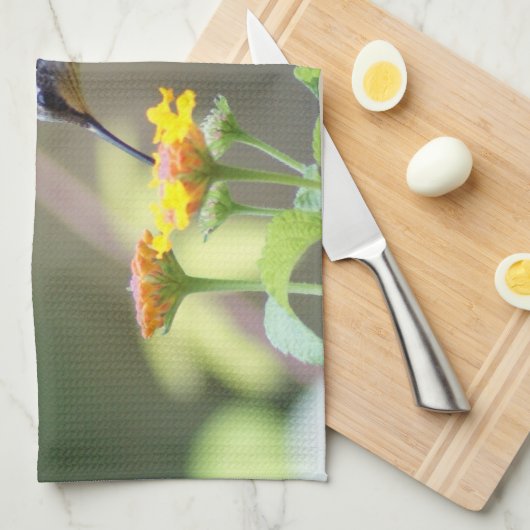 Summer Humming Geschirrtuch (Viertel Falte)