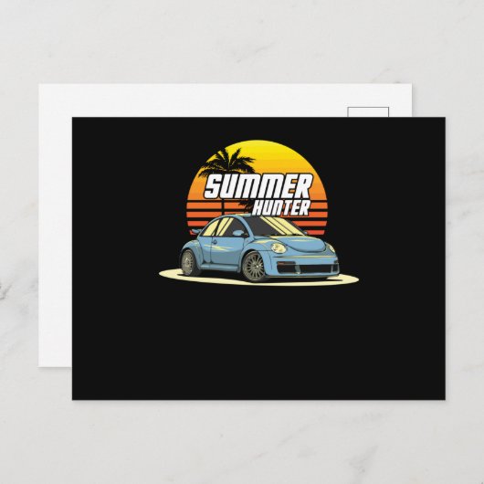 Summer Hunter Postkarte (Vorne/Hinten)