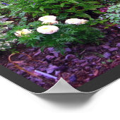 Summer Hütte Garden Fotodrucken Poster (Ecke)