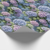 Summer Hydrangea Garden Geschenkpapier (Ecke)