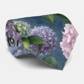 Summer Hydrangea Garden Krawatte (Gerollt)