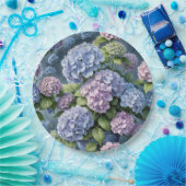 Summer Hydrangea Garden Pappteller (Party)