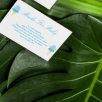 Summer Ice Cream Baby Duschbücher für Babykarte